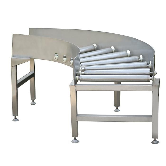 High Quality Poultry Slaughtering Equipment/Chicken Slaughterhouse Line Roller-Type Crate Conveyor