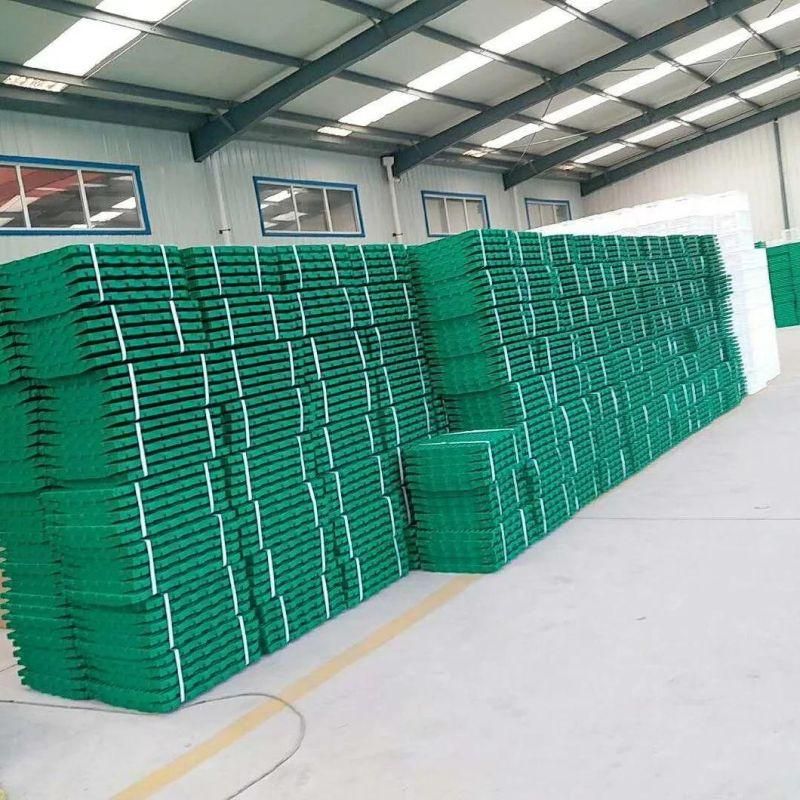 Plastic Slatted Floor Shed