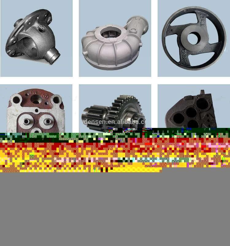 Densen Customized Steel Agricultural Machinery Part, Cast Iron Sand Casting Parts