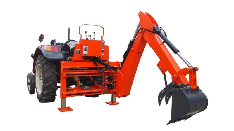 Hydraulic Side-Shift Backhoe Digger for Tractor
