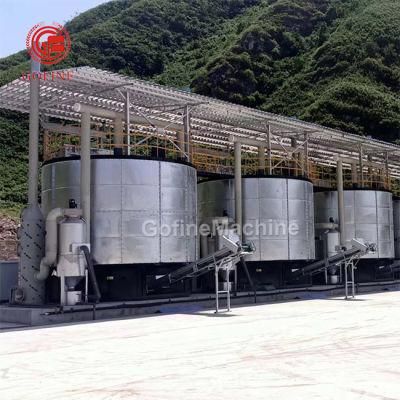 China Diary Farm Environment Friendly Cow Manure Organic Fertilizer Fermentation Tank