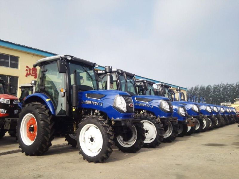 180HP 4WD Farm Tractor with 4 in 1 Bucket Front End Loader