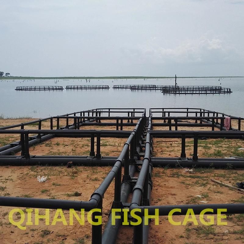 HDPE Floating Fish Aquaculture Cage in Africa