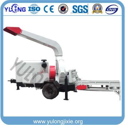 Large Capacity Diesel Engine Mobile Wood Chipper for Sale