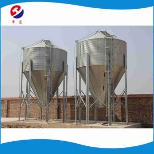 Hot-Galvanized Sheet Poultry Silo for Animal Feeder/ Pig Farm Equipment Best Sell