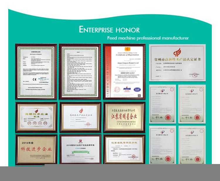 CE Approved Hot Sale Chicken Feed Production Line