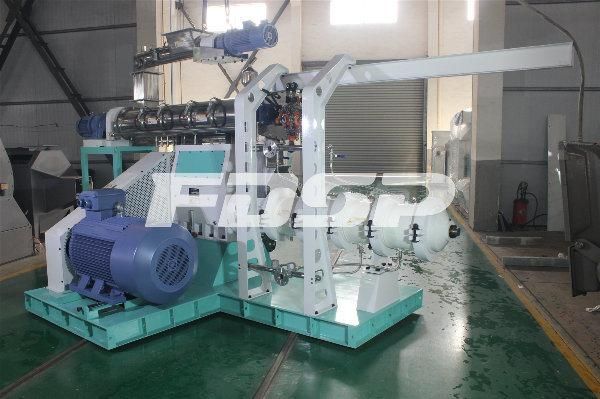 Single-Screw Steam Extruder Soybeans Corn Extruding Machine 3tph