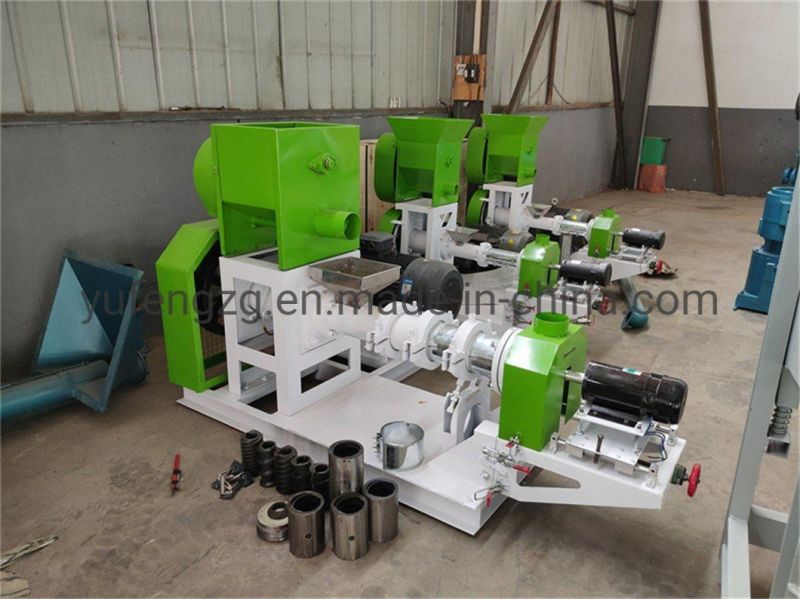 Floating Fish Feed Mill Pellet Extruder Machine