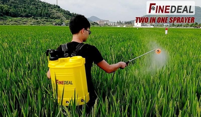 Knapsack Battery and Manual Operated Sprayer Two in One Sprayer Hot Sale
