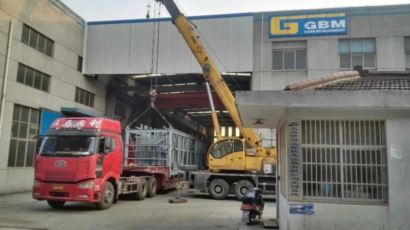 50-150cbm Port Eco-Hopper Erection on Cameroon Port Dust-Catcher Hopper
