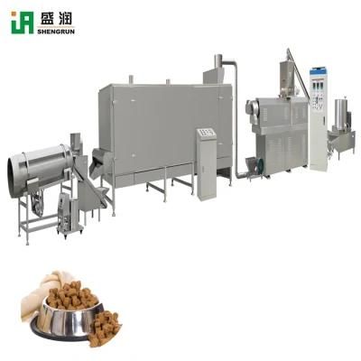 Energy Saving Animal Food Making Machines Extruder Dog Food Manufacturing Line