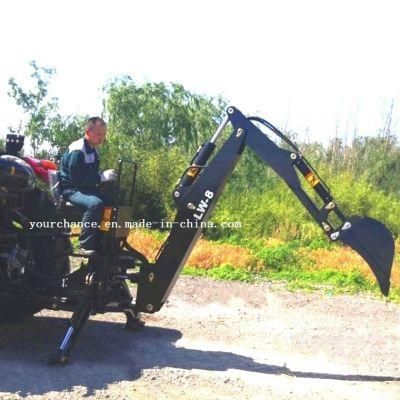 High Quality Farm Machinery Lw-8 50-90HP Tractor Towable 3 Point Hitch Pto Drive Excavator Backhoe for Farming Work