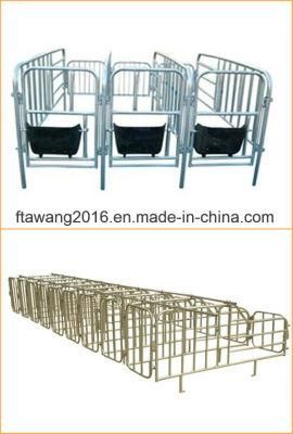 Galvanized Pig Farrowing Crate Pig Nursery Bed