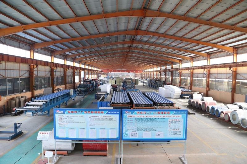 Popular Galvanized Prefabricated Steel Structure Poultry Farm Chicken House