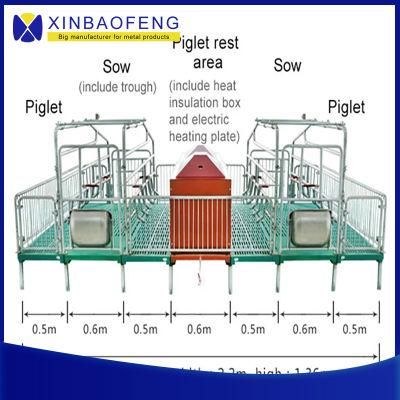 Hot DIP Galvanized Piglet Farrowing Box Made in China