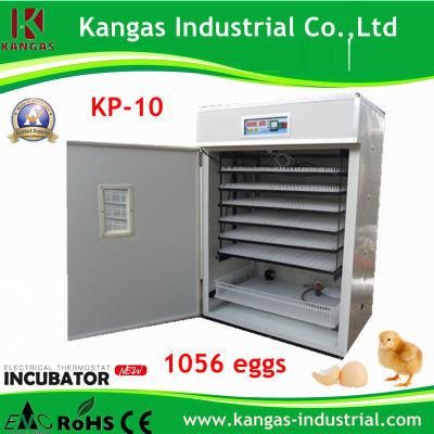 Holding 1000 Eggs Solar Power Fully Automatic Chicken Egg Incubator (KP-10)