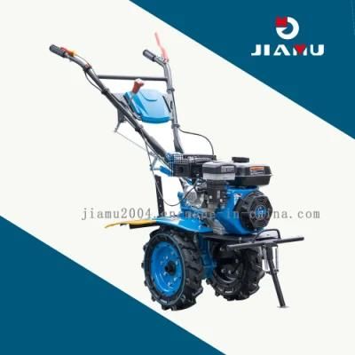 Jiamu GM100q with GM170 All Gear Aluminum transmission Box Recoil Start Petrol Tiller