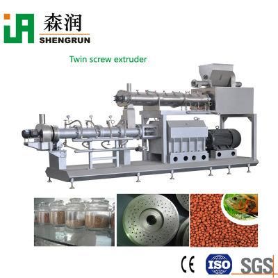 Stainless Steel Animal Feed Floating Fish Feed Extruder Machine