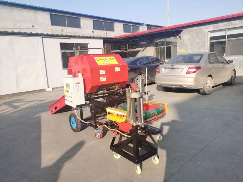 Double Film Silage Baler Wrapper Silage Balers and Wrapper Machinery