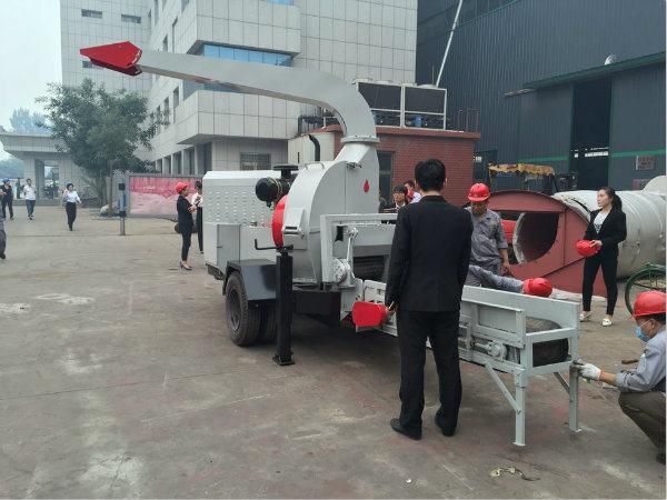 Large Capacity Diesel Engine Wood Chipper for Sale