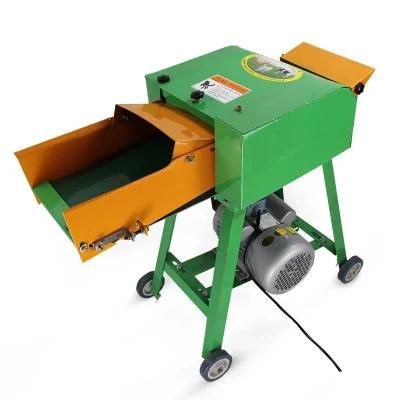 Small Footprint Small-Scale Straw Cutter with Feeder for Farming