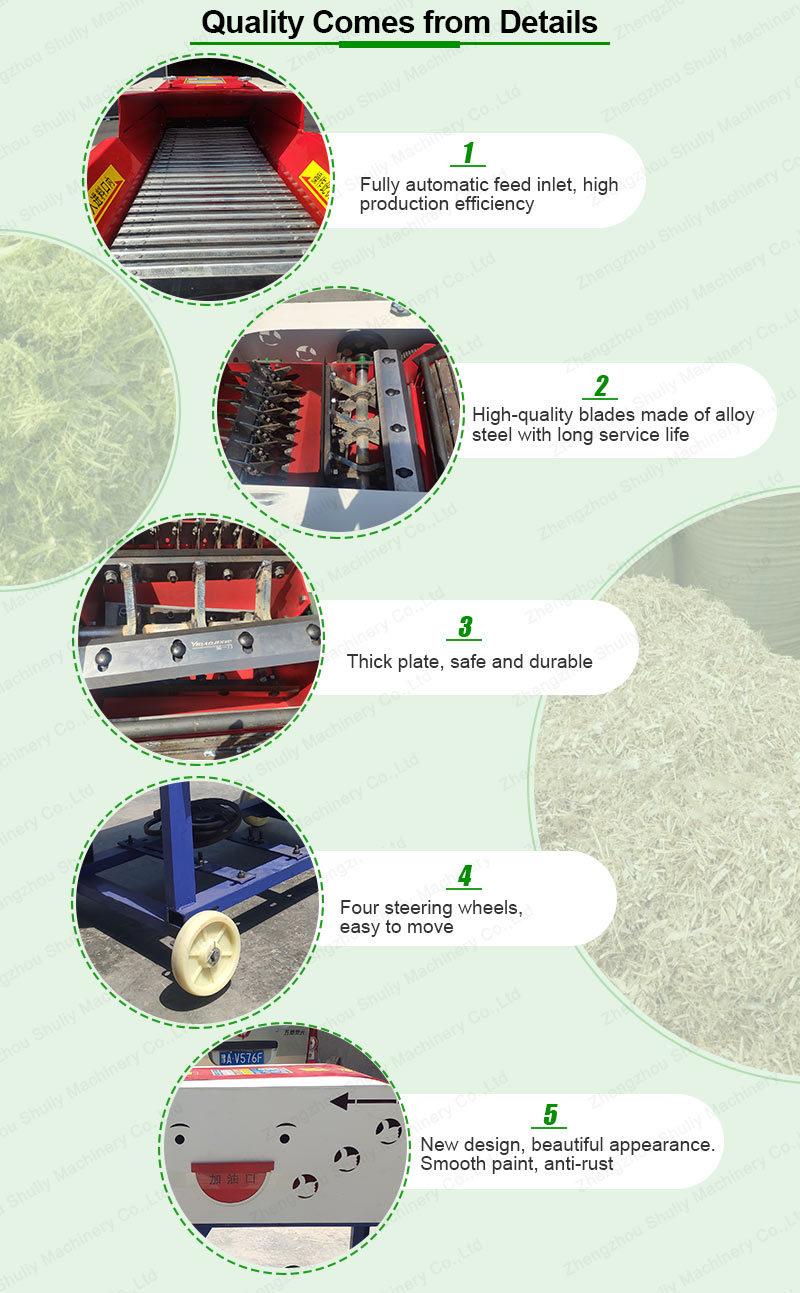 Grass Chaff Cutting Machine Hay Chaff Cutter Machine for Animal