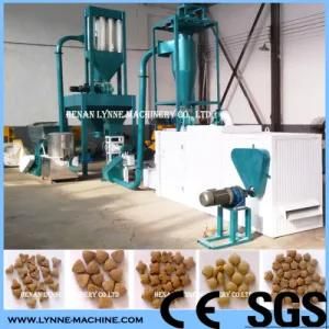 China Manufacturer Floating Fish Feed Pelletizing Production Line with Good Quality