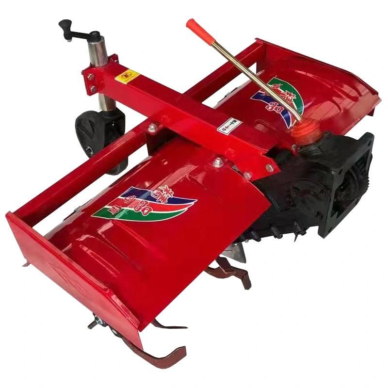 Crawler-Type Micro Tiller Paddy Field Small Four-Wheel Drive Greenhouse Field Woodland Ditching Sowing Agricultural Rotary Tiller