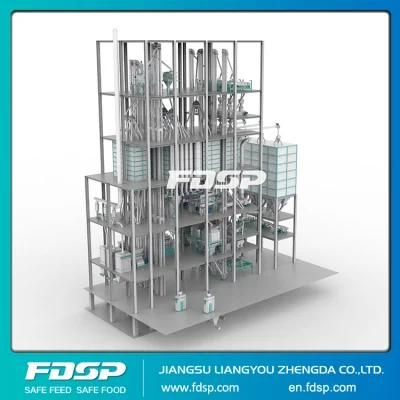Capacity 45 T/H Poultry Chicken Feed Production Line