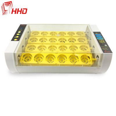 Full Automatic 24 Mini Chicken Eggs Incubator/Egg Hatching Machine