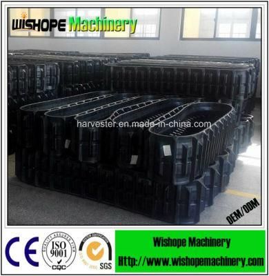China OEM Crawler Rubber Track Sales in Indonesia