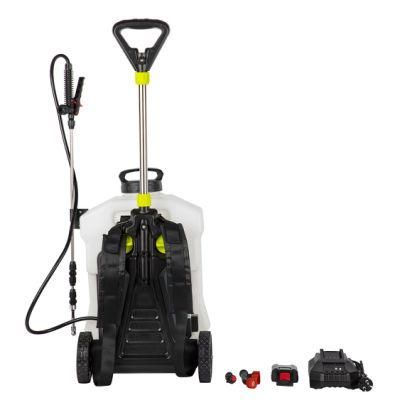 Dongtai Kt-25L Electric Decontamination Sprayer Rechargeable Backpack Sprayer with Cart