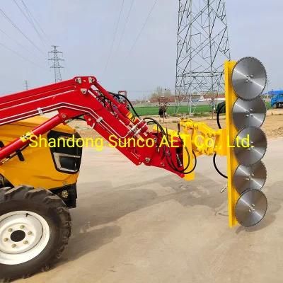 Circular/Disc Blade Cutter Trimmer for Tractors/ Loaders/Excavators/Skid Steer Loaders