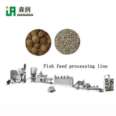 Trout Floating Fish Feed Processing Machine Salmon Fish Feed Extruder Machine Feed Production Line