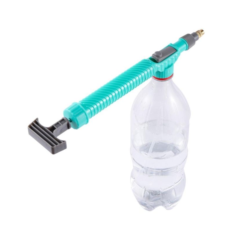 Garden Push Pull Pressure Pump Sprayer Trolley Gun Adjustable Nozzle Air Pump Misting Watering Gun