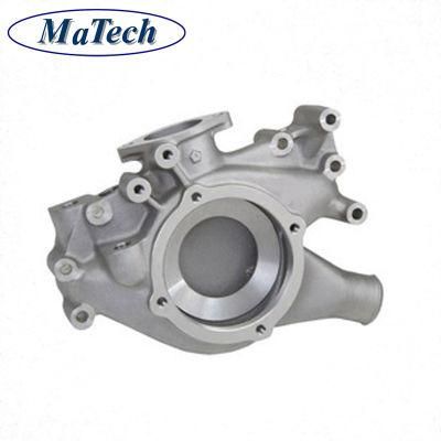 Alsi12 Aluminum Part Sand Mould Casting Water Pump Housing