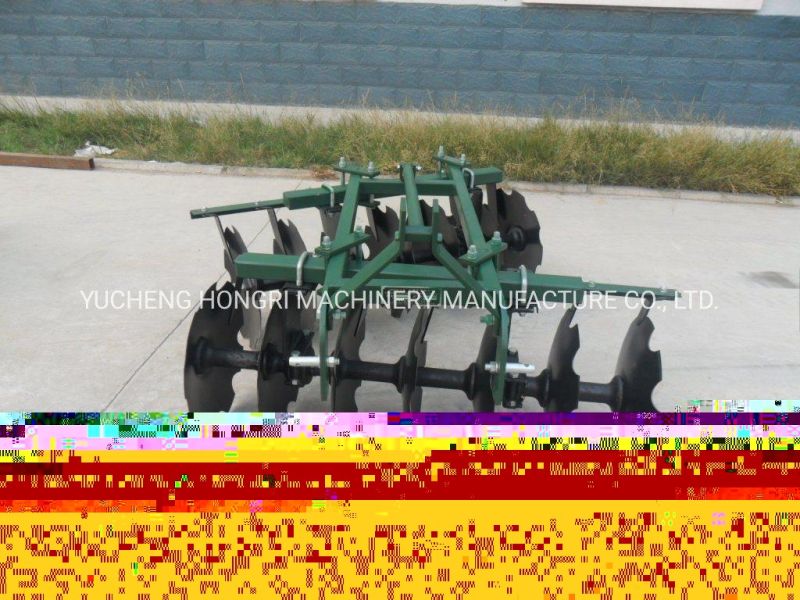 Hongri Agricultural Machinery Mounted Light Disc Harrow for Tractor