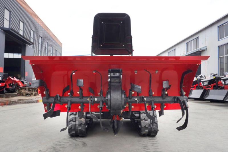 Agriculture Lugong Deep Rotary Tiller Lx35 with Seat Agricultural CE Approved in Hot Sale