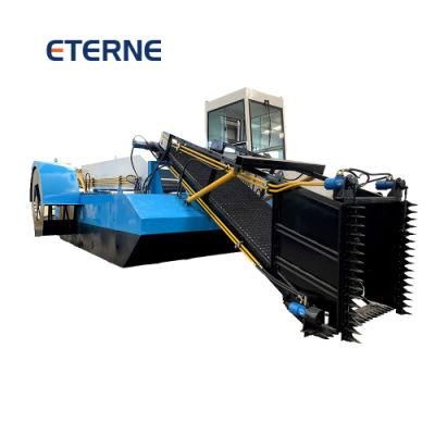 Automatic Water Mower Water Treatment Aquatic Weed Harvetser Automatic Aquatic Hyacinth Harvester