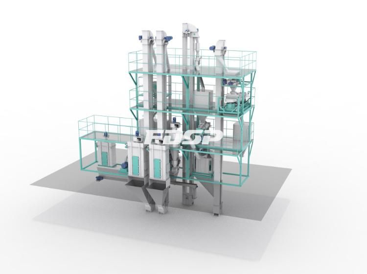 High Quantity Chicken Feed Pellet Mill Line