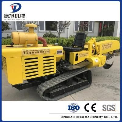 Road Ditch Mini Trencher Machine