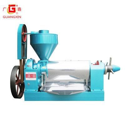Raw Seeds Oil Milling Copra Soybean Hot Cold Oil Presser Guangxin Yzyx120