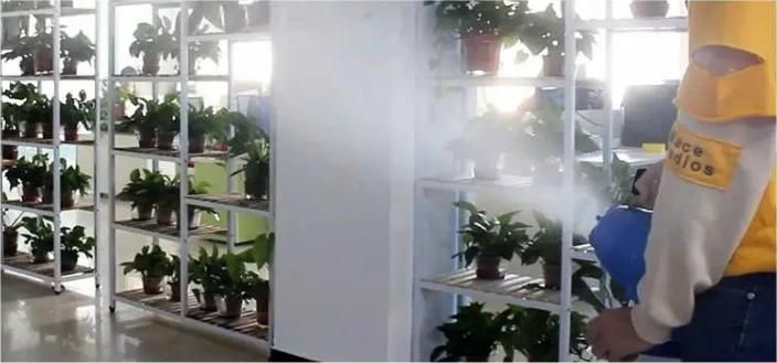 Mini Fog Machine Ulv Cold Fogger Portable Sprayer 4L 1200W for Agriculture/Gardening/Trees