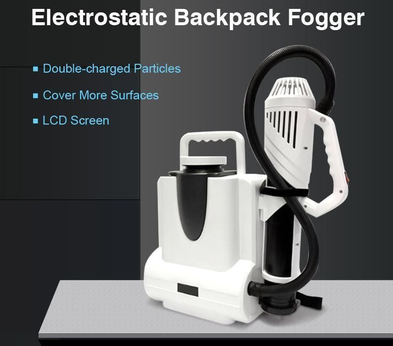 Backpack Disinfection Electrostatic Spray Fogging Machine