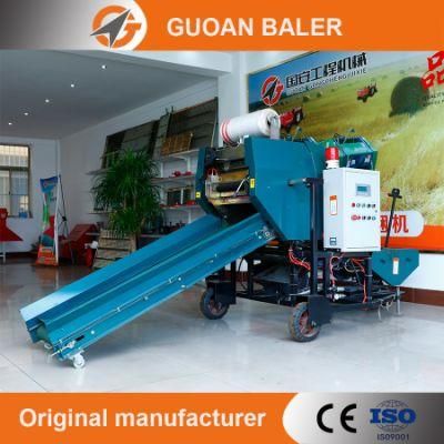 Farm Equipment Mini Round Hay Baler for Corn Silage Bale Wrapper