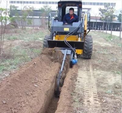 Chain Type Ditcher Trencher for Skidsteer Attachments