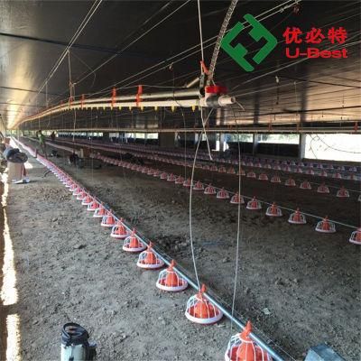 Environmental Controlled Automatic Prefabricated Poultry House Equipment for Broiler
