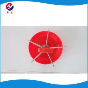 Best Sell Pig Farm Equipment Red Plastic Pig Piglet Feeders