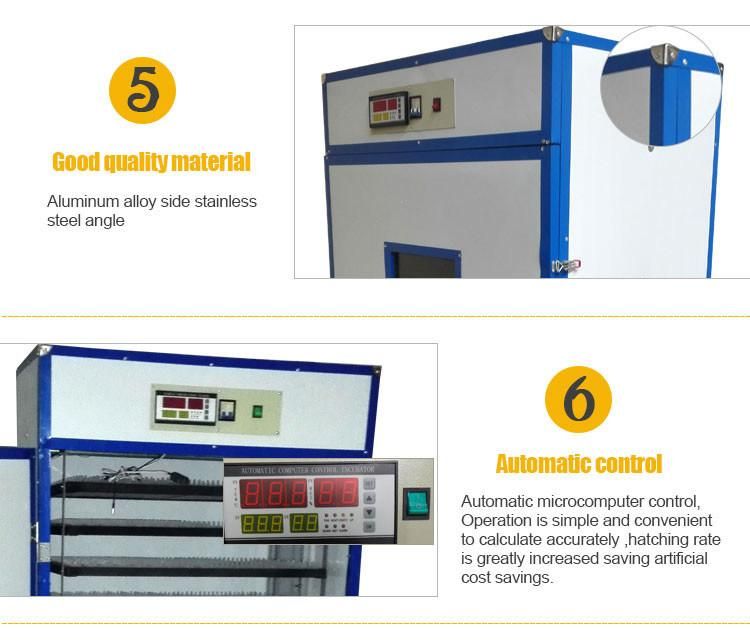 Automatic Solar Hatcher and Setter 352 Eggs Incubator (YZITE-6)