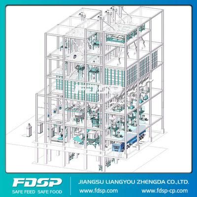 40 T/H Livestock &amp; Poultry Feed Mill Plant